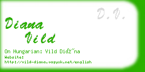 diana vild business card